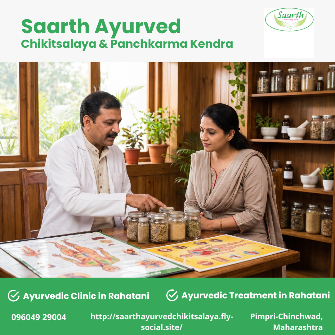 Ayurvedic Clinic in Rahatani – Ayurvedic Massage for Stress and Pain Relief