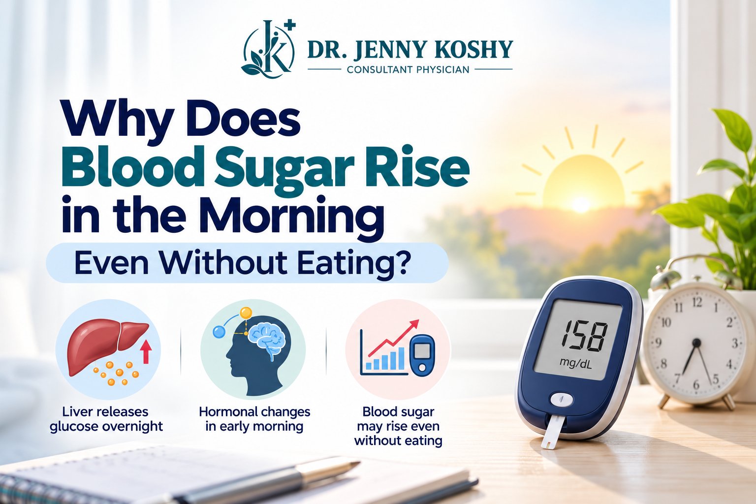 Why Does Blood Sugar Rise in the Morning Even Without Eating?